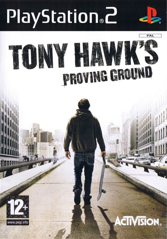 Tony Hawk's Proving Ground box art for Playstation 2